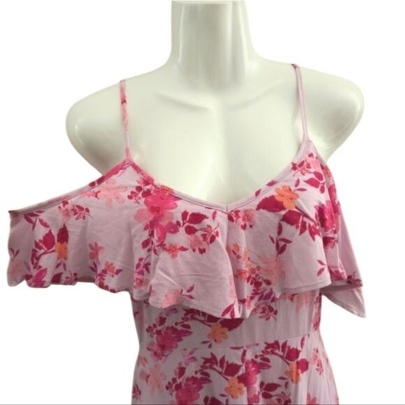 Rewind Flower High Low Maxi Dress - Picture 3 of 4